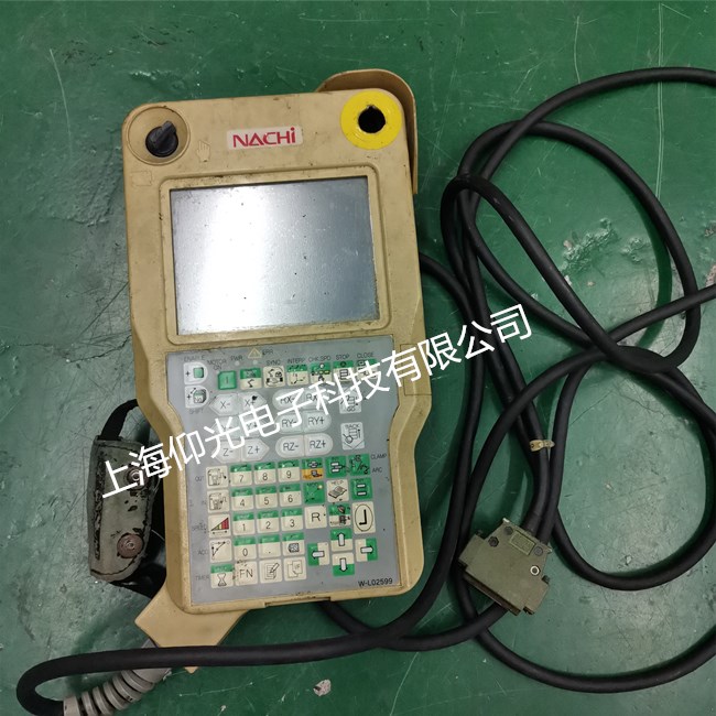 那智不二越6軸機器人示教器維修開機花屏