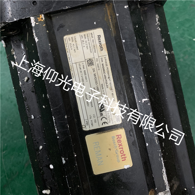 蘇州制造工廠(chǎng)力士樂(lè)伺服電機(jī)MKD090B-058-GG1-KN 軸承故障維修